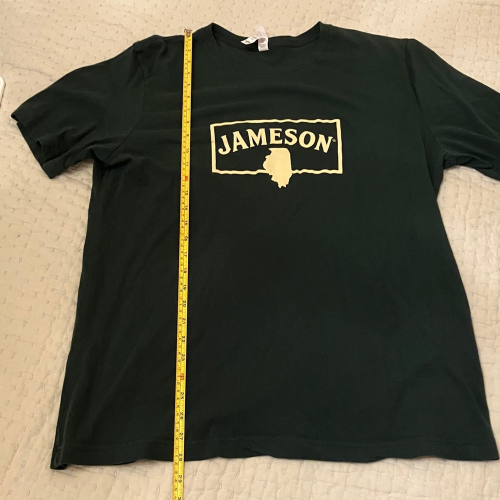 Bella Canvas Forest Green Jameson Whiskey Tee
